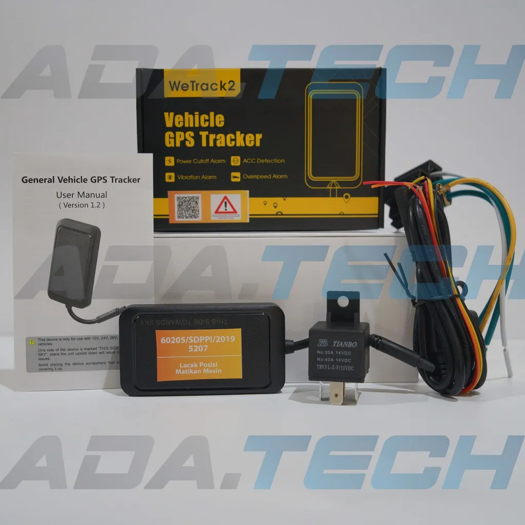 Concox Gps Tracker Wetrack2 2G (ET200) Original Mobil Motor Anti Maling