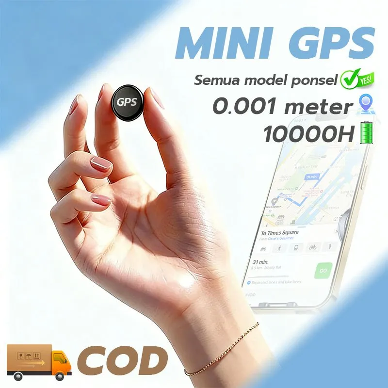 [Beli dan dapatkan gratis] mini gps tracker 5 tahun tanpa pengisian daya Posisi kendaraan Pelacak pintar GPS universal  Mobil Motor Koper Orangtua Anak Pelacak Posisi GPS Perekaman GPS Pelacak GPS Siaga Pemosisian online anti-hilang GPS Mobil GPS Motor