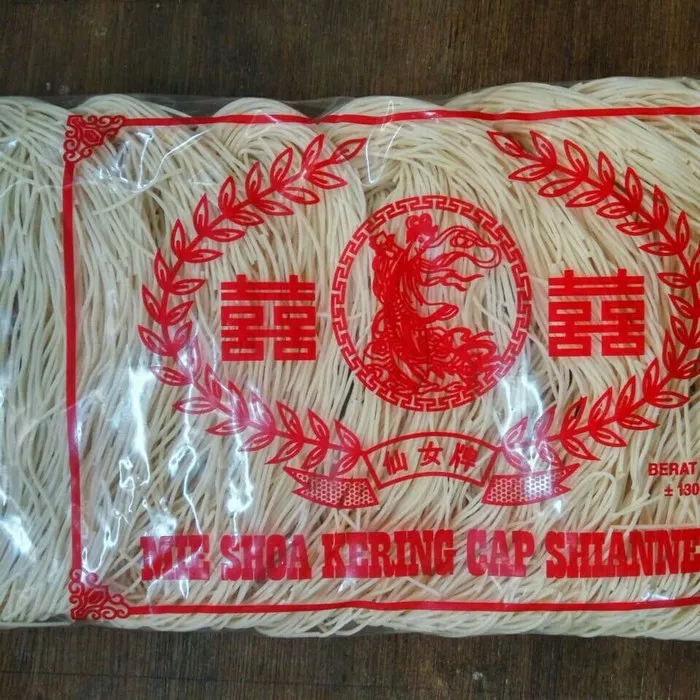 Mie Shoa / Mieshoa / Miesoa Kering Cap Shianneu / Dewi 130 Gram