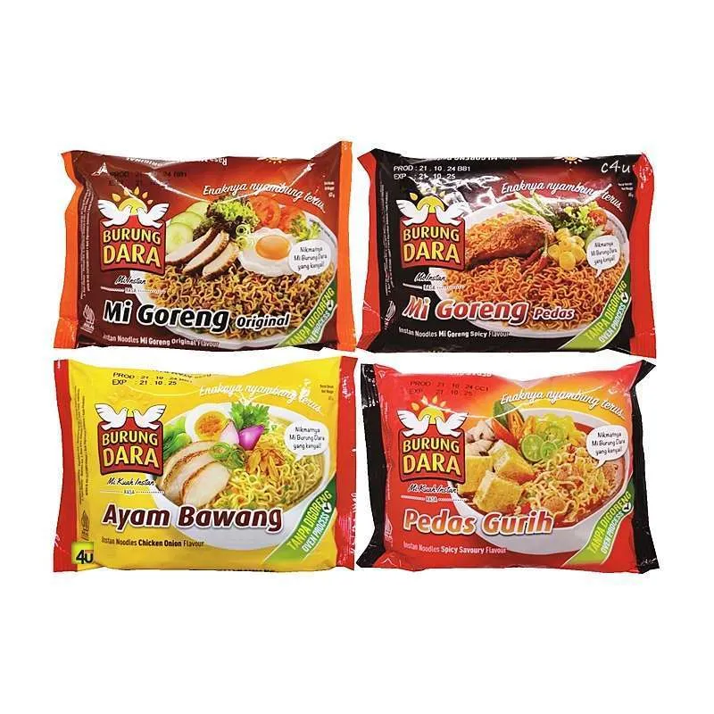 Mie Burung Dara Mie Instant Goreng Kuah / Mie Telur Urai / Mie Kering