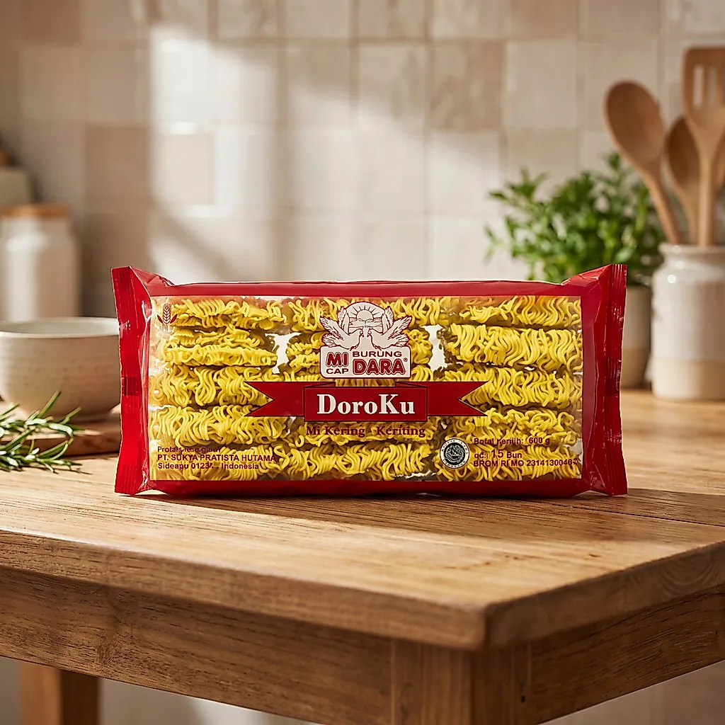 Mie Burung Dara / Mie Kering Keriting 600gr - Mie Telur Kering untuk Mie Goreng / Kuah