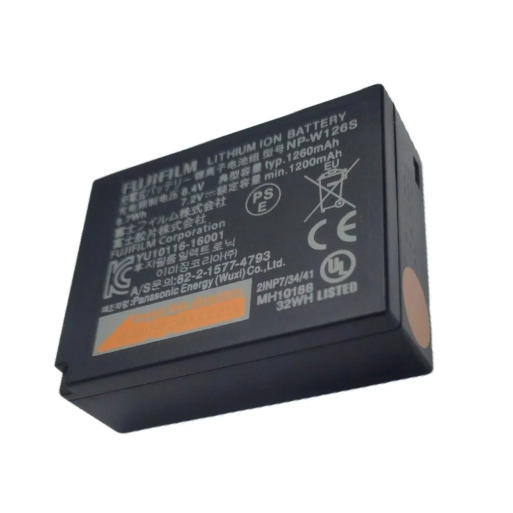 Battery For Fujifilm Kamera Np-W126s / W126 Batrei Xt-10 Xt-20 Batre Fuji Film Xa2 Xa3 Xa5 Xm1 Baterai Hs55 Hs35 Xa7 Xa20 Batrei Xe1 Xe2 W126s Xt30 Batrai Xh1 H1 Xt Batere 100 Xt 200