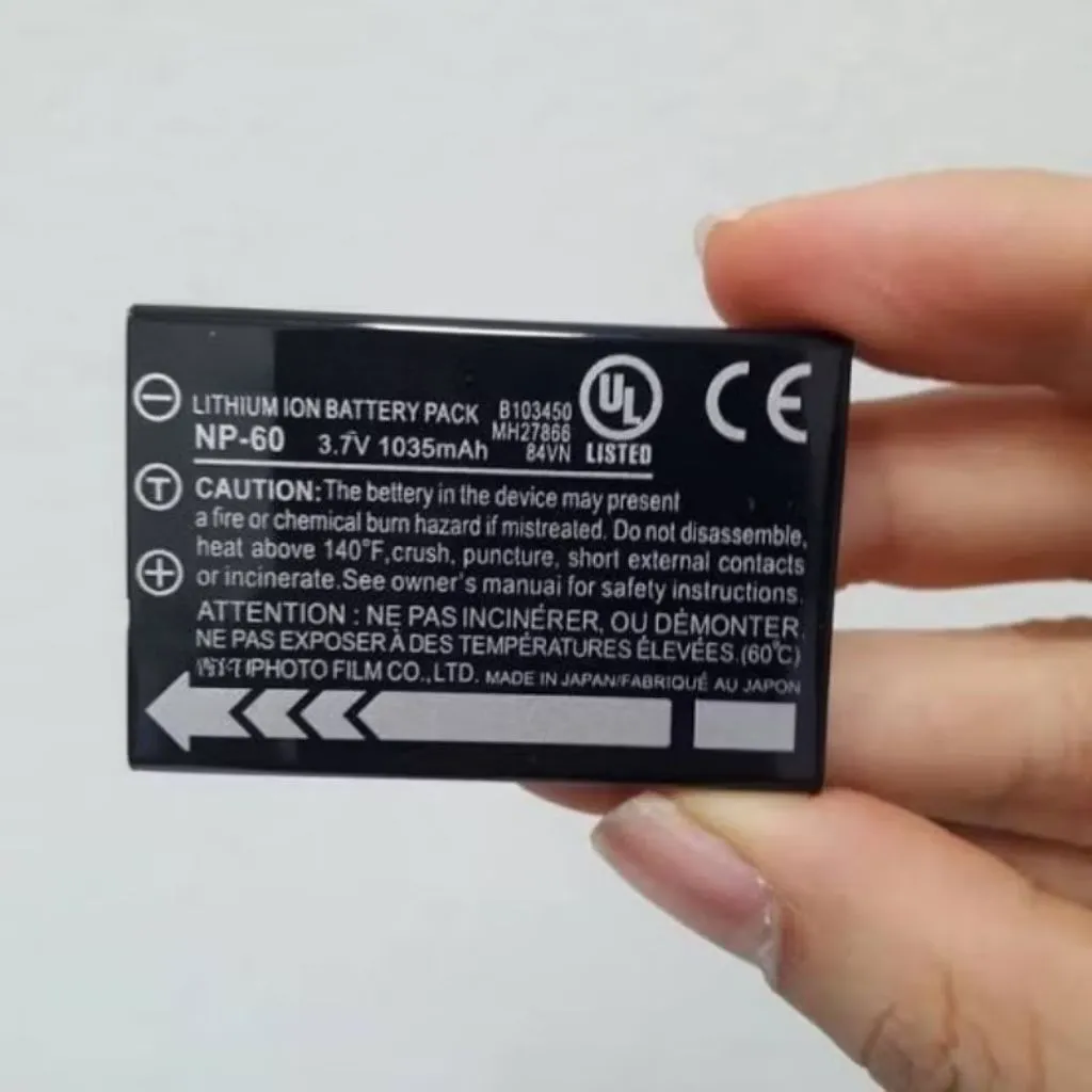 RC - Ready Battery Kamera FinePix Baterai FinePix F410 Batrei For Fujifilm NP-60 F601 Reco Batere F601 Zoom Np60 Bc-65 Bc65 M603 50i Gateway DC-T50 Traveler DC6300 Vizio DC630C F 401 410 601 M 603 50 i T 50  F401 Batrai F410 Zoom Batre Fine Pix F401 Zoom