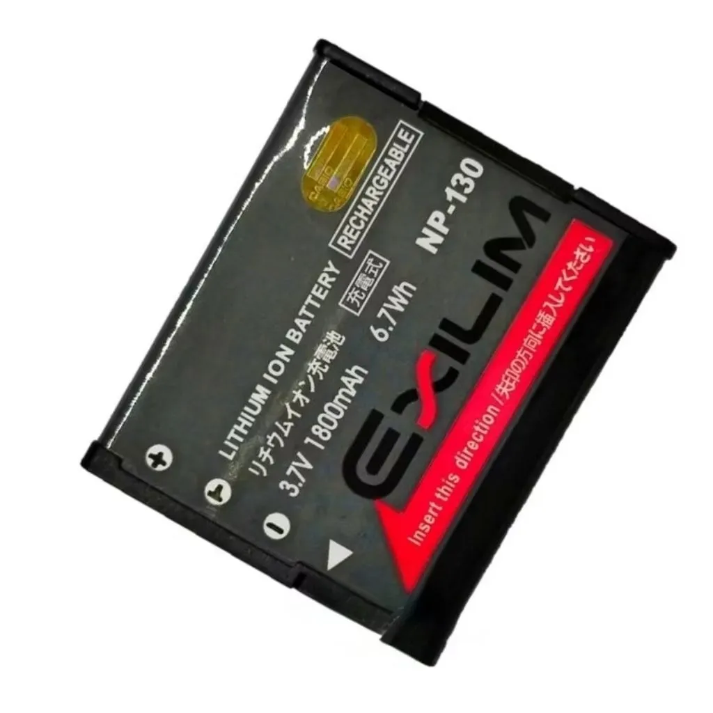 RC - Baterai H35 SC100 FC300 FC400 Batrei ZR320 ZR400 ZR410 ZR500 Batere ZR510 ZR700 ZR710 ZR750 ZR800 NP130 ZR850 ZR1000 ZR1100 ZR1200 ZR1300 ZS1500 ZR1600 Batrai ZR100 ZR200 ZR300 ZR310 RECO Battery For Kamera Casio Batre Exilim Np-130 EX-10 100 H30