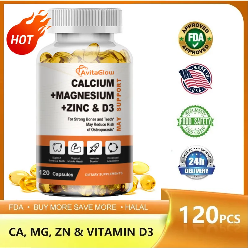 Kapsul Kalsium Magnesium Zinc Vitamin D3 AvitaGlow dapat memperkuat tulang dan gigi serta mengurangi risiko osteoporosis pada anak-anak