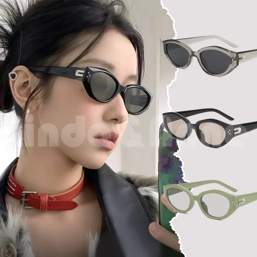 L&A - Kacamata Cat Eye Fashion Frame Gaya Casual Kacamata Wanita Kekinian