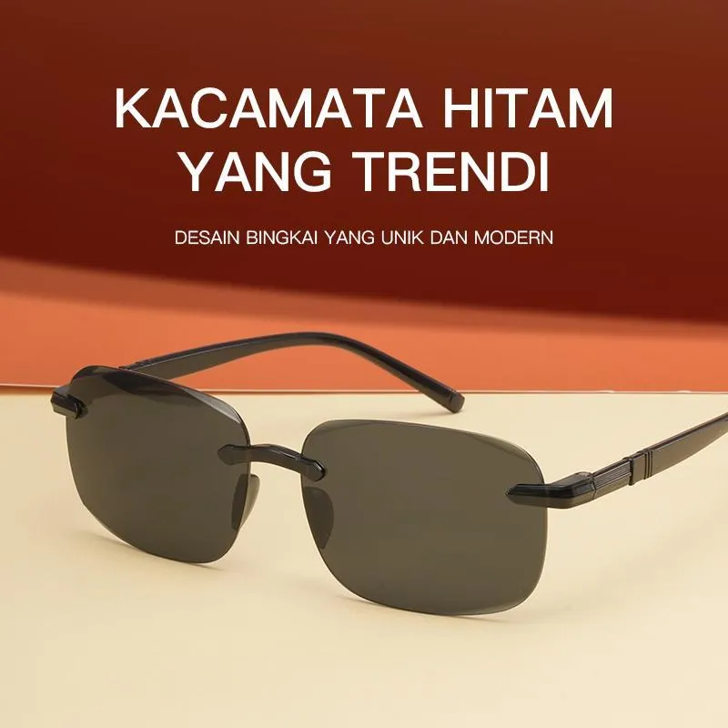 COD Kacamata Hitam Anti UV+ untuk Mengemudi & Memancing – Sunglasses Pria Stylish C21