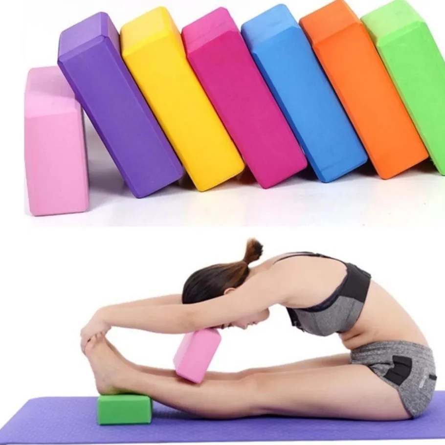 Alat Fitnes Yoga Balok Yoga / Yoga Blok Prick Pilates EVA Brick Foam