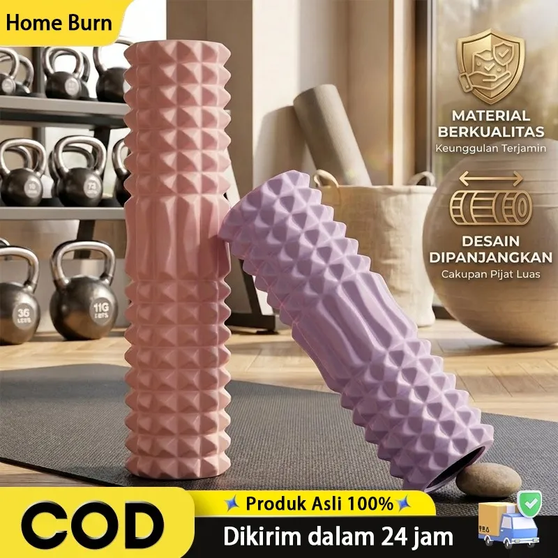 [COD] Sport Foam Roller/Model Baru 2026-Yoga Pilates Foam Roller-Alat Olahraga Senam-Pria Wanita