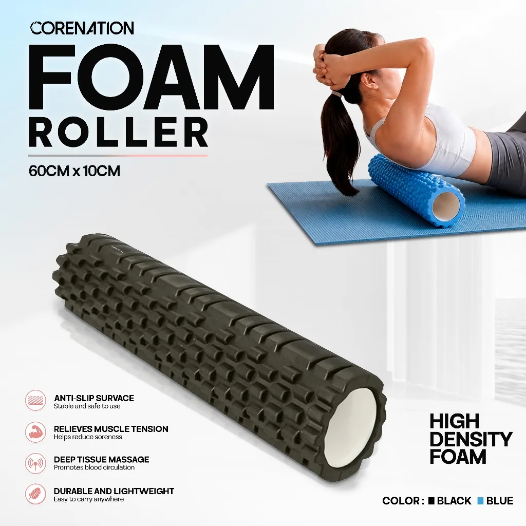 CoreNation Spiky Foam Roller 60cm | Massage Roller