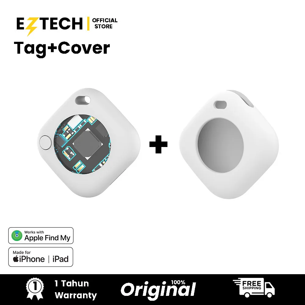 EZTECH Smart Tag Smartag Z1 GPS Locator Bluetooth iOS Support Only Air Tag  Smart Tracker  Air Tag | AirTag  FInd My