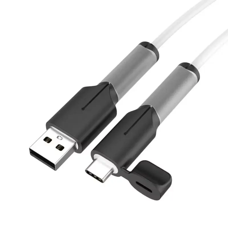SILICONE PELINDUNG UJUNG KABEL / CABEL CHARGER / HEADSET PELINDUNG KARET ANTI TEKUK FOR IPHONE ANDROID