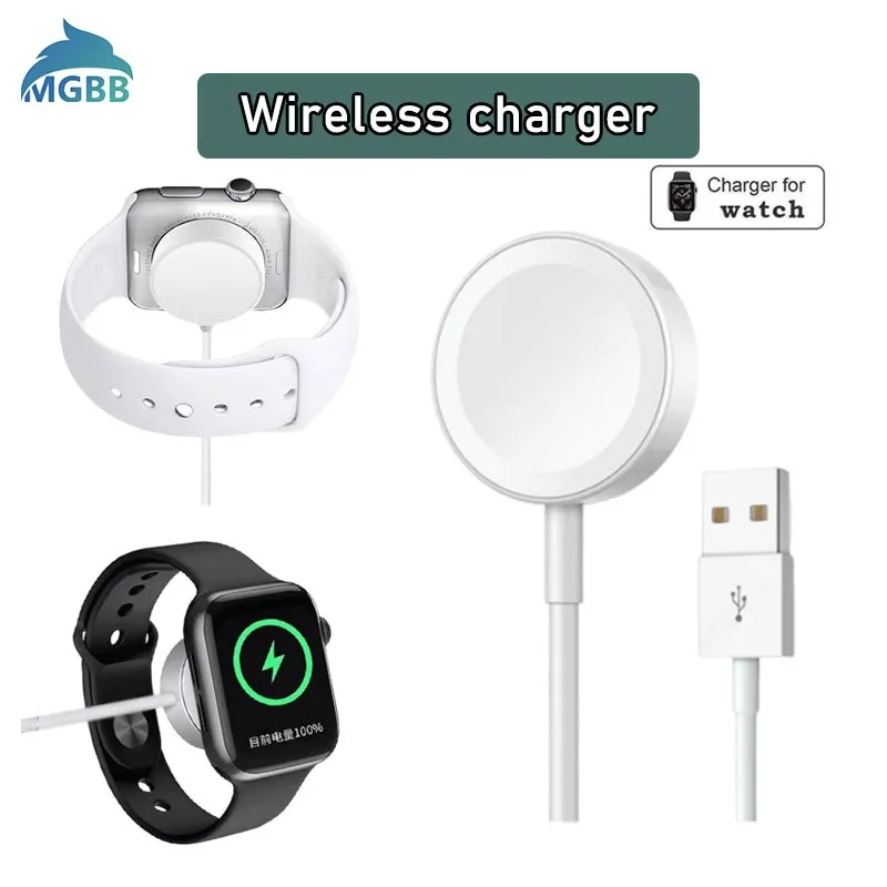 Kable Data Magnet USB Charger Watch Wireless Charging Magnetic Charging Cable For Watch Series 1 / 2 / 3 / 4 / 5 / 6 / 7 / SE