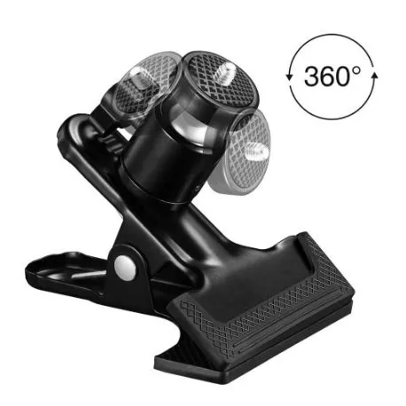 CLAMP JEPIT UNIVERSAL PENJEPIT WITH BALL HEAD HOLDER MOUNT CLIP MULTIFUNGSI (BACKGROUND FLASH KLIP CLAMP JEPIT LAMPU MUA