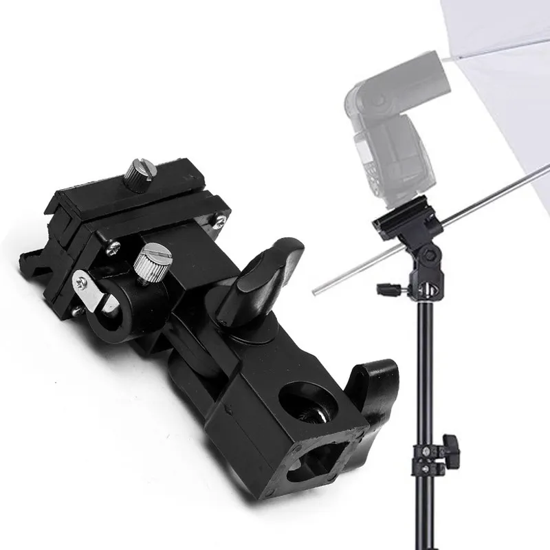  SIAP Flash Holder Type B Bracket Flash Bracket Holder Flash Head Studio Kamera Lampu