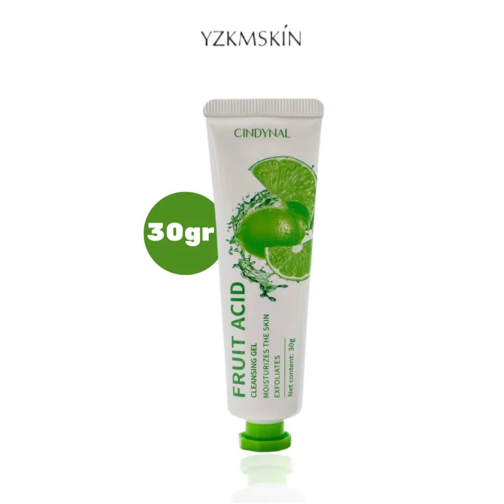 YZKMSKIN - Cindynal Exfoliating Gel Aloevera 30ml / fruit acid