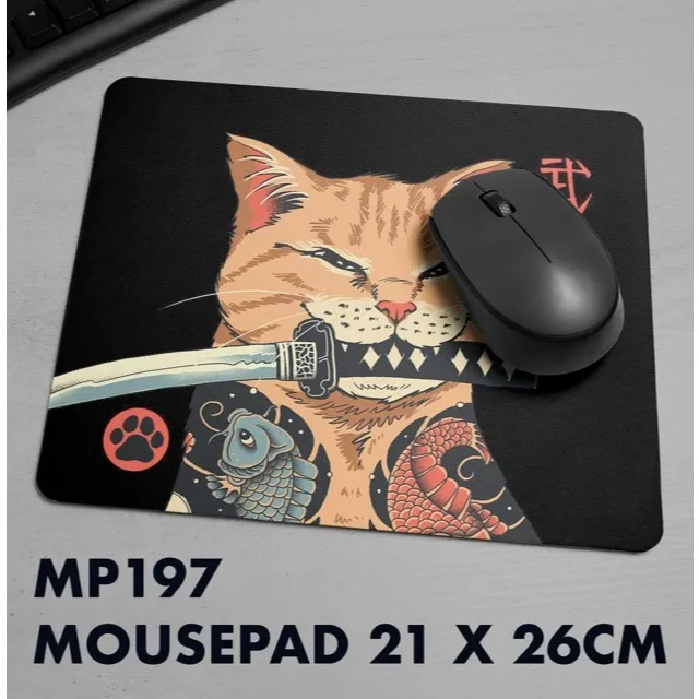 MOUSEPAD GAMING PREMIUM 21 X 26 TEBAL 3MM