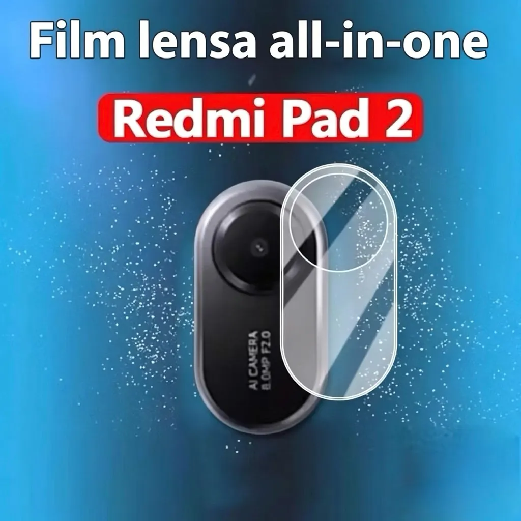 LENSA CAMERA GLASS FOR XIAOMI REDMI PAD 2 11”/9,7”/2 PRO 12,1”/SE 11”/SE 8,7”/MI PAD 7/7 PRO/8/PRO 12,1”/POCO PAD 12.1”/X1 11,2”/5/5 PRO/C1 TEMPERED GLASS  KAMERA ANTI GORES