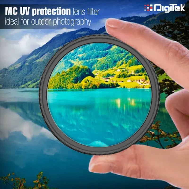 UV Filter Lensa 58mm 52mm 62mm 49mm 67mm UV filter Pelindung Lensa Acc Camera