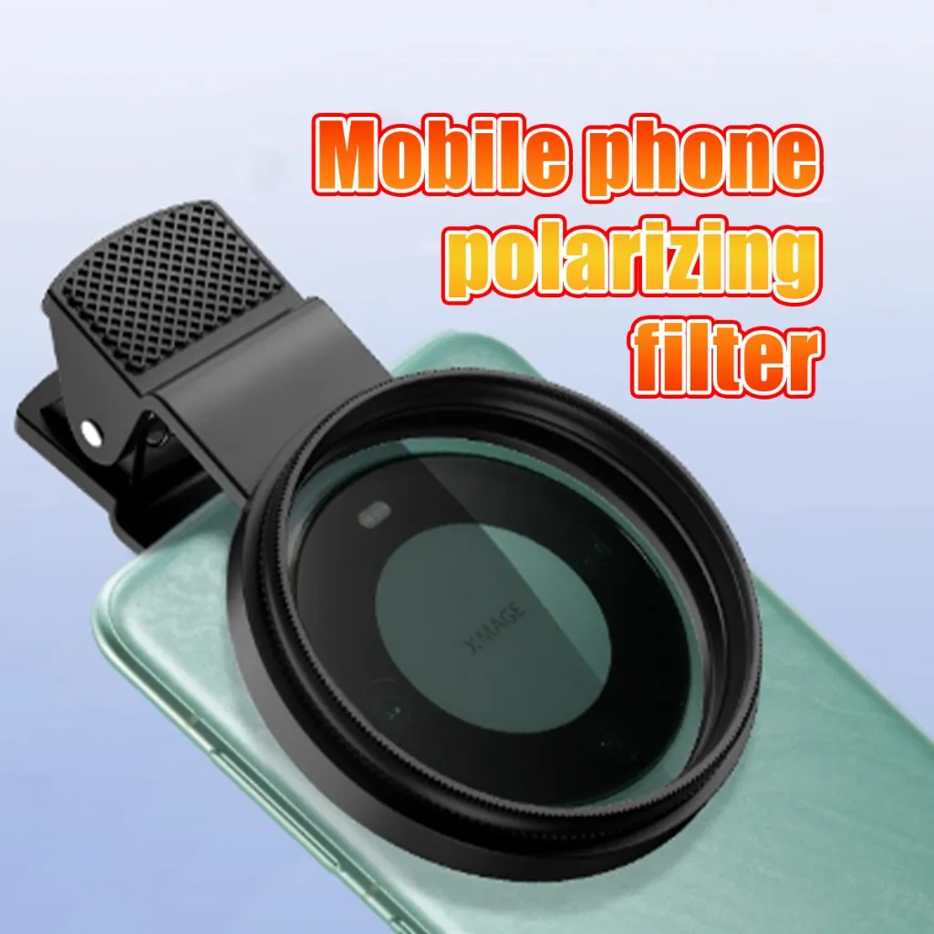 Klip Filter Efek 52mm untuk Ponsel Kamera Klip Filter Lensa Kamera Klip Filter Lensa Ponsel Universal