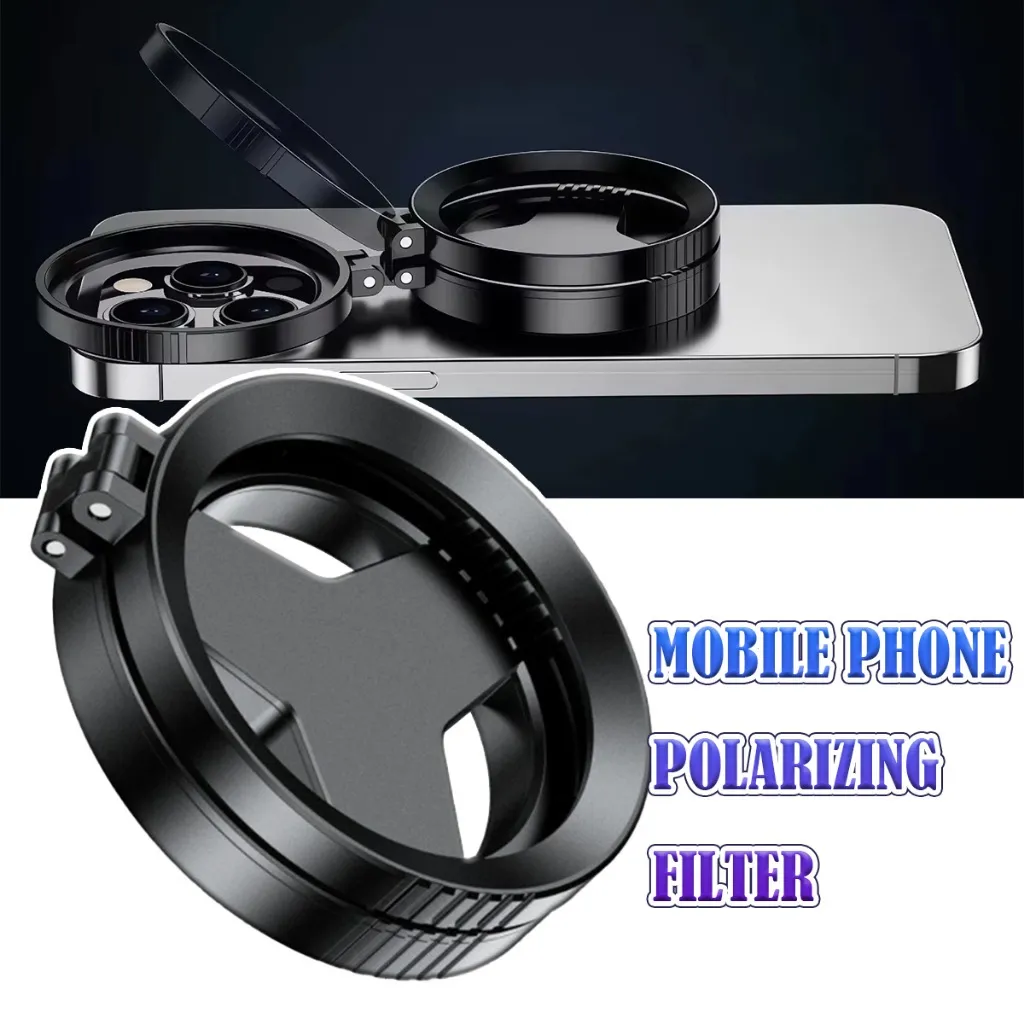 52MM Lensa polaris / Phone Camera Lens / Universal Clip-On Photographic Lens /Filter Hape/Circular Polarizing Kamera Filter