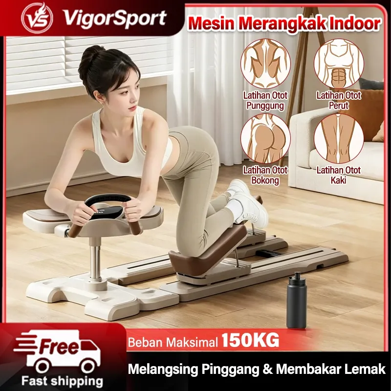 Multifunctional Crawling Machine / Core & Waist Trainer / Lumbar Spinal Stretching Crawling Climbing Machine