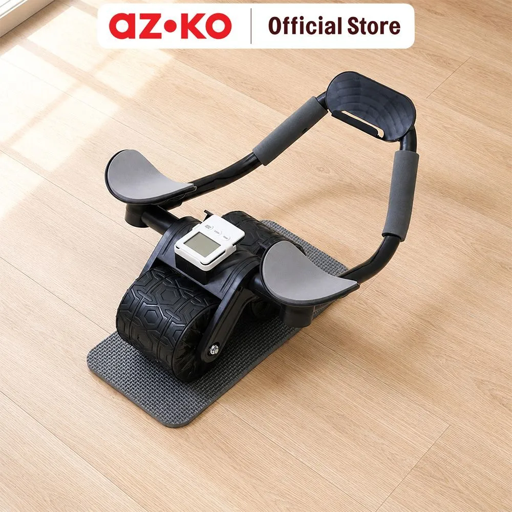 AZKO Kinetic Abdominal Wheel & Plank Trainer Alat Perut Core Workout Fitness Rumah