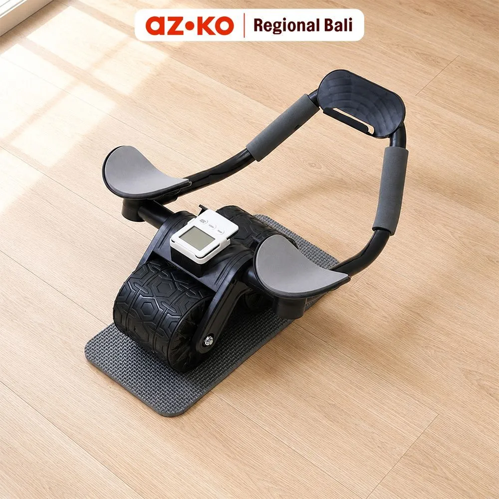 AZKO Kinetic Abdominal Wheel & Plank Trainer Alat Perut Core Workout Fitness Rumah