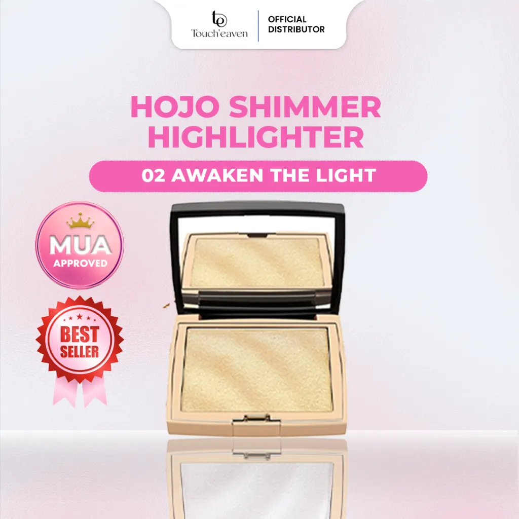 HOJO Shimmering Stereoscopic Highlighter Disk 02 Awaken The Light (GOLD)
