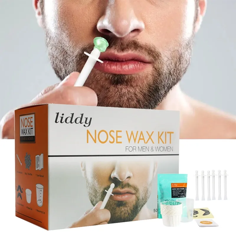 1set Nose Wax Kit / Nose Wax Hair Removal Untuk  Men Women