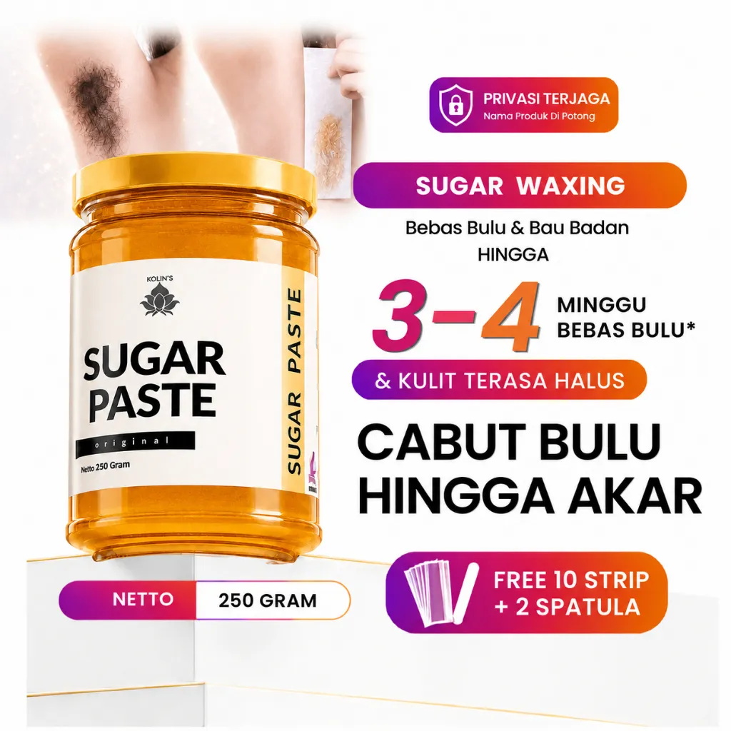 SUGAR WAX | WAXING | COLD WAX | PENCABUT BULU | KETIAK |WAX PERONTOK BULU KOLINS