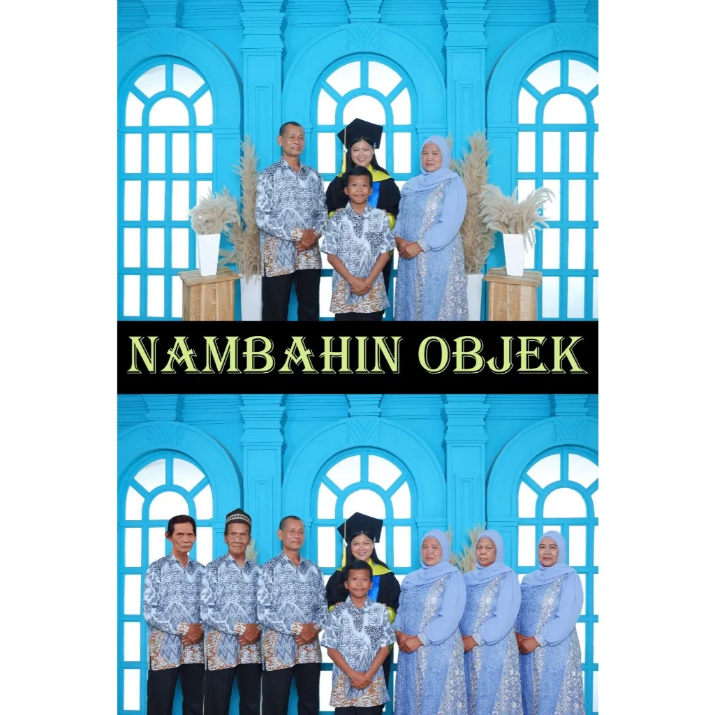 PROFESIONAL EDITING MENAMBAHKAN OBJEK KEDALAM FOTO I EDIT NAMBAH OBJEK I EDIT NAMBAH ORANG I EDIT PROFESIONAL RESTORASI FOTO JADUL RESTORASI FOTO RUSAK I RESTORASI FOTO KENA AIR I EDIT PHOTOSHOP I RESTORASI FOTO I EDIT PROFESIONAL