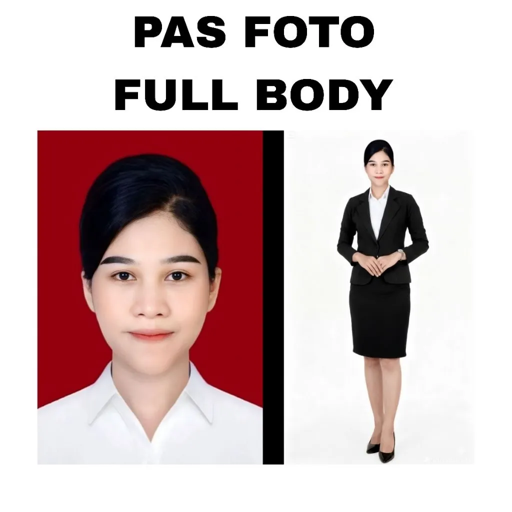 PROFESIONAL EDITING PAS FOTO FULL BODY CEPAT DAN MURAH