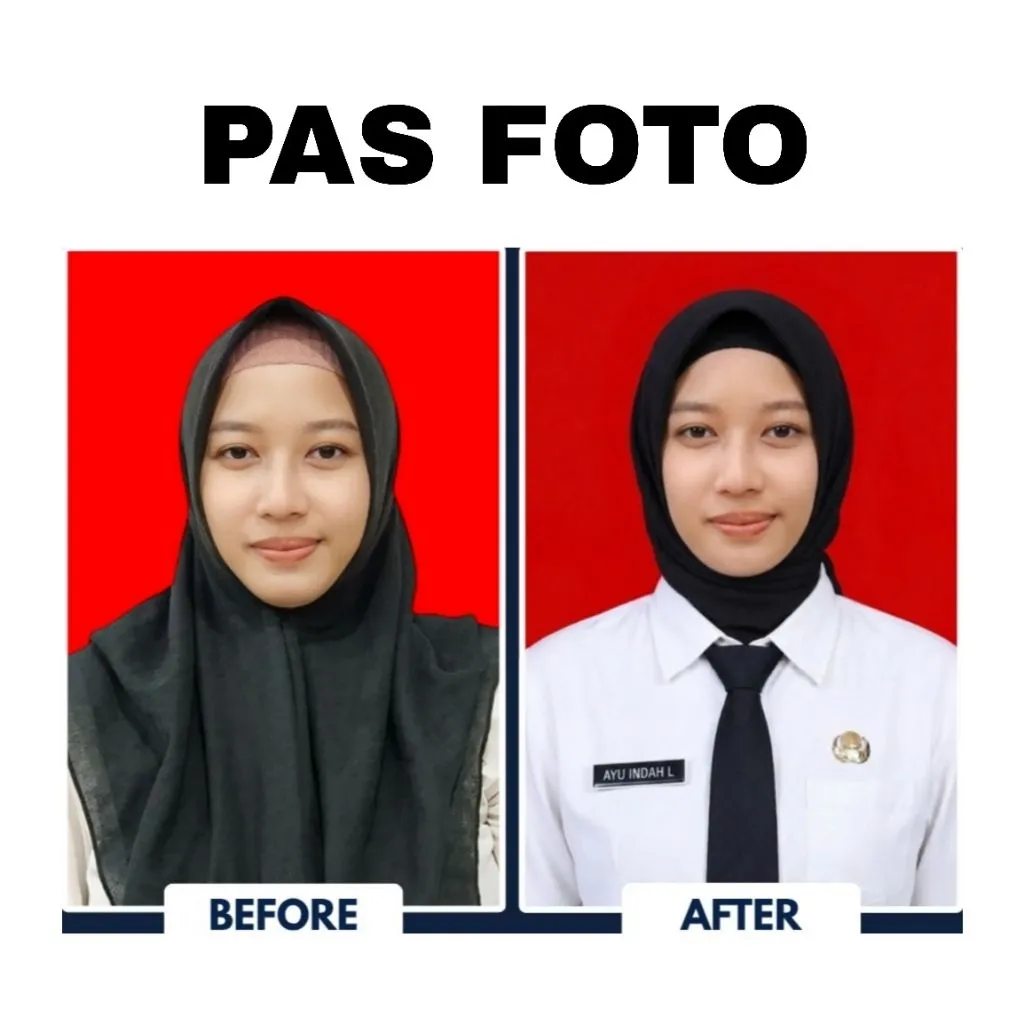 PROFESIONAL EDITING PAS FOTO CEPAT SEHARI JADI DAN MURAH