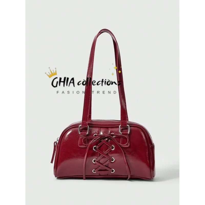 ROUDBAG VINTAGE-TAS BAHU WANITA-TAS WANITA TERBARU-TAS UNIK WANITA-TAS PITA WANITA -TAS GLOSY