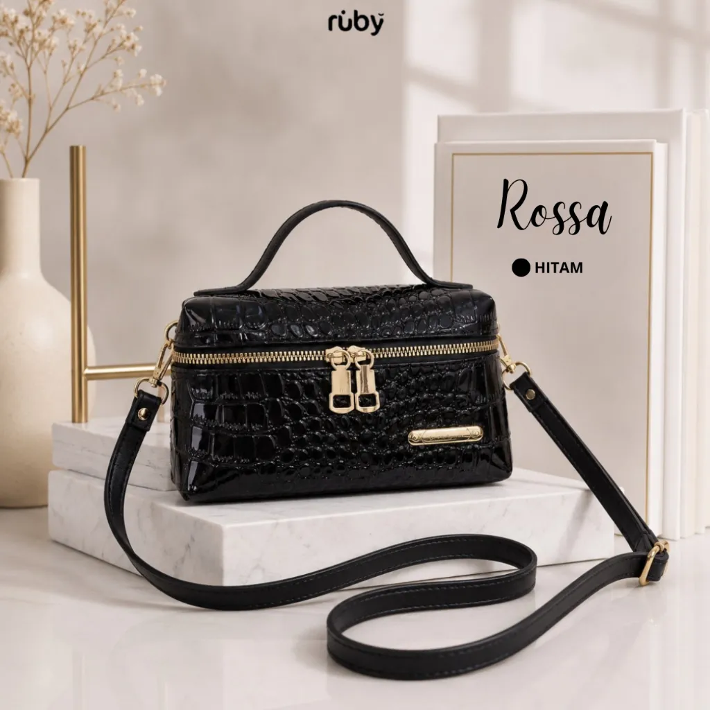 RUBY - TAS SLEMPANG CROCO ROSSA - TAS SLEMPANG WANITA KEKINIAN