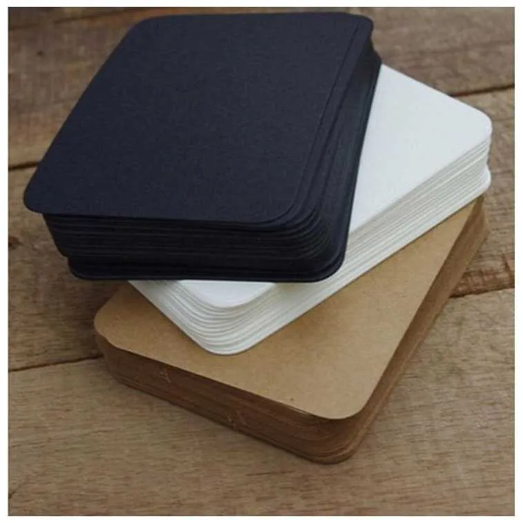 BLANK CARD CRAFT PAPER / KARTU KOSONG KERTAS VINTAGE