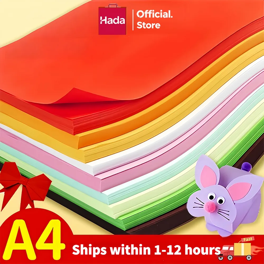 HADA Origami Paper Craft / Origami Kertas Lipat 2 Sisi 100 Lembar 10 Warna