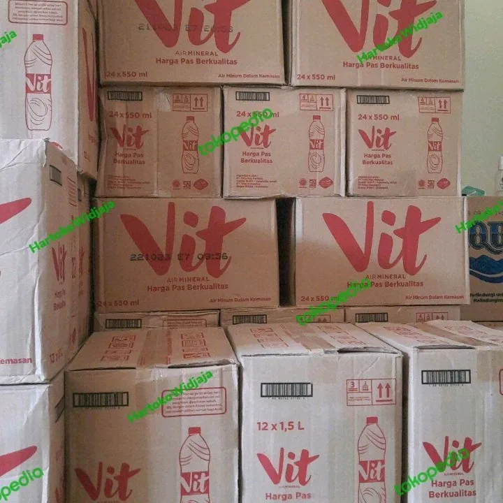 VIT BOTOL 550ML / 600ML AIR MINERAL DUS ISI 24 BOTOL