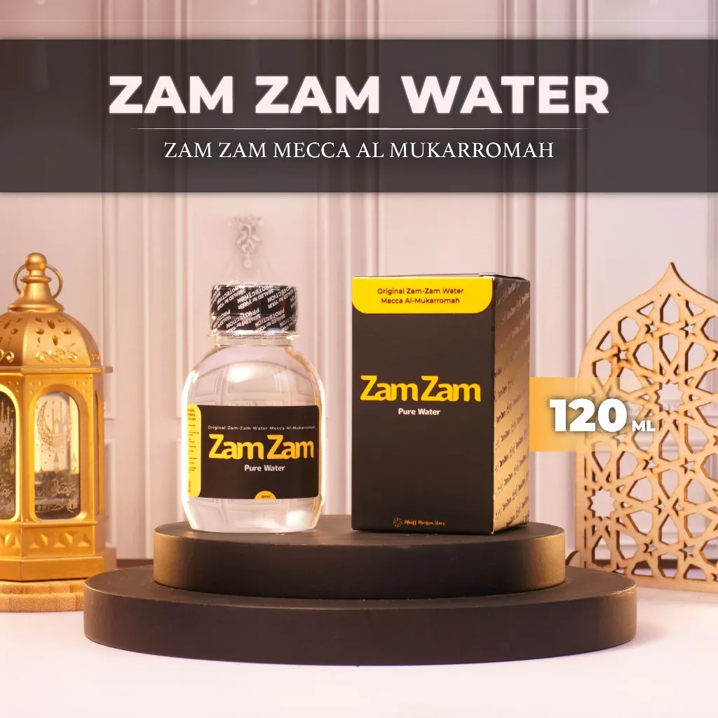 [ALKAFF ZAM ZAM] - AIR ZAM ZAM ASLI ARAB SAUDI - 120 ml