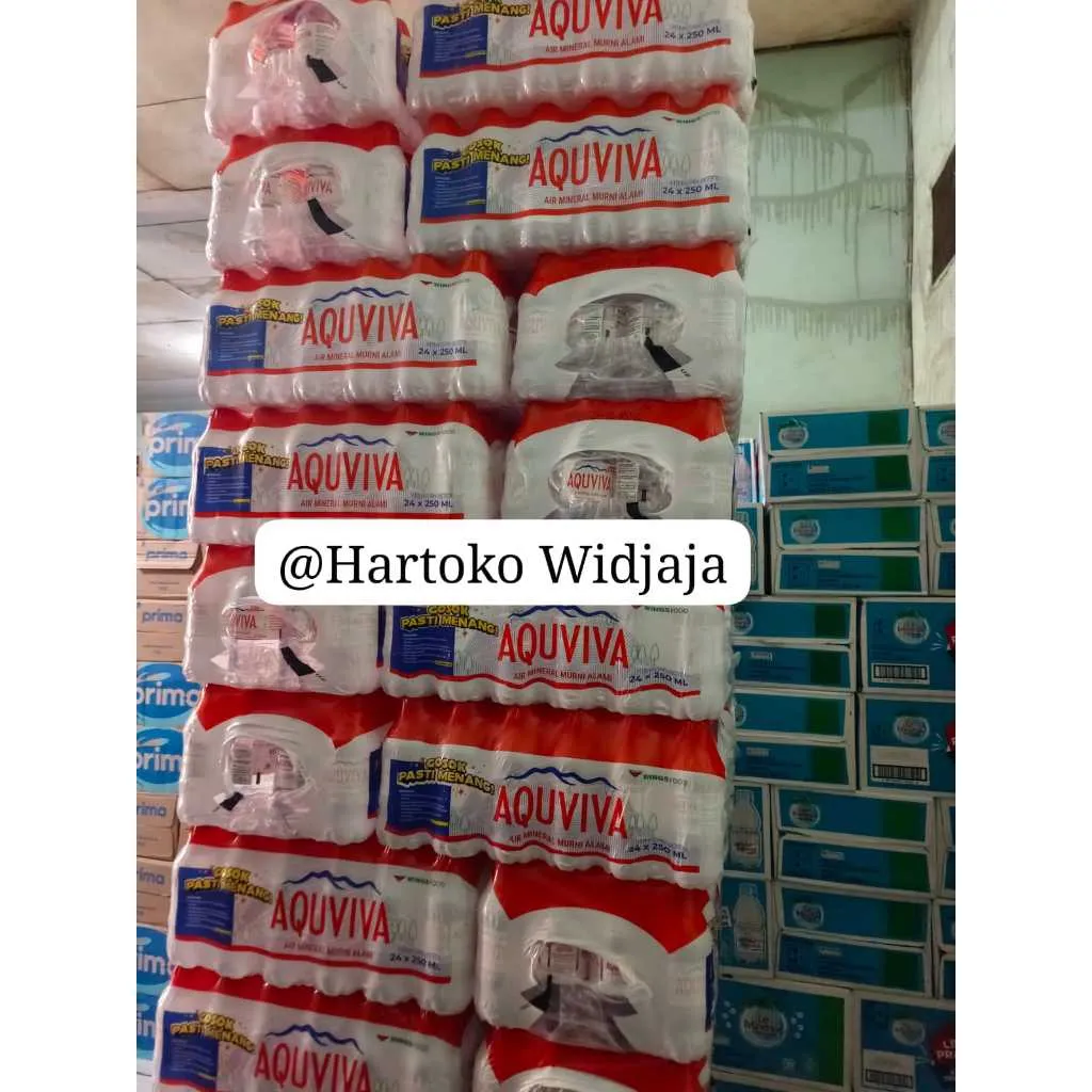 AIR MINERAL AQUVIVA 250ML DUS ISI 24 BOTOL