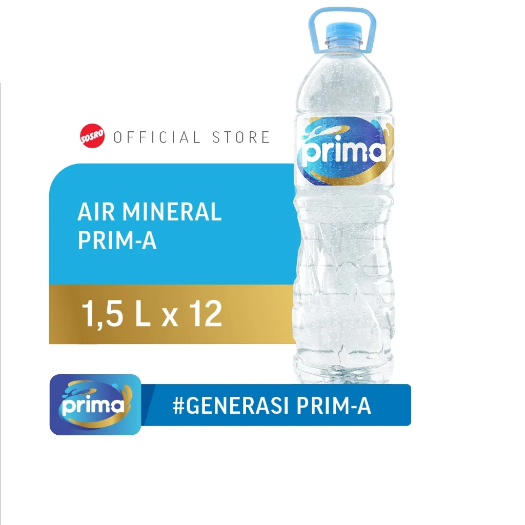 Prim-A Botol 1500 ml isi 12 pcs
