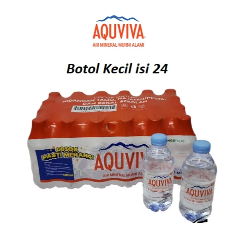 AQUVIVA AIR MINERAL SEGAR ALAMI GOSEND TERMURAH SEJAGAD