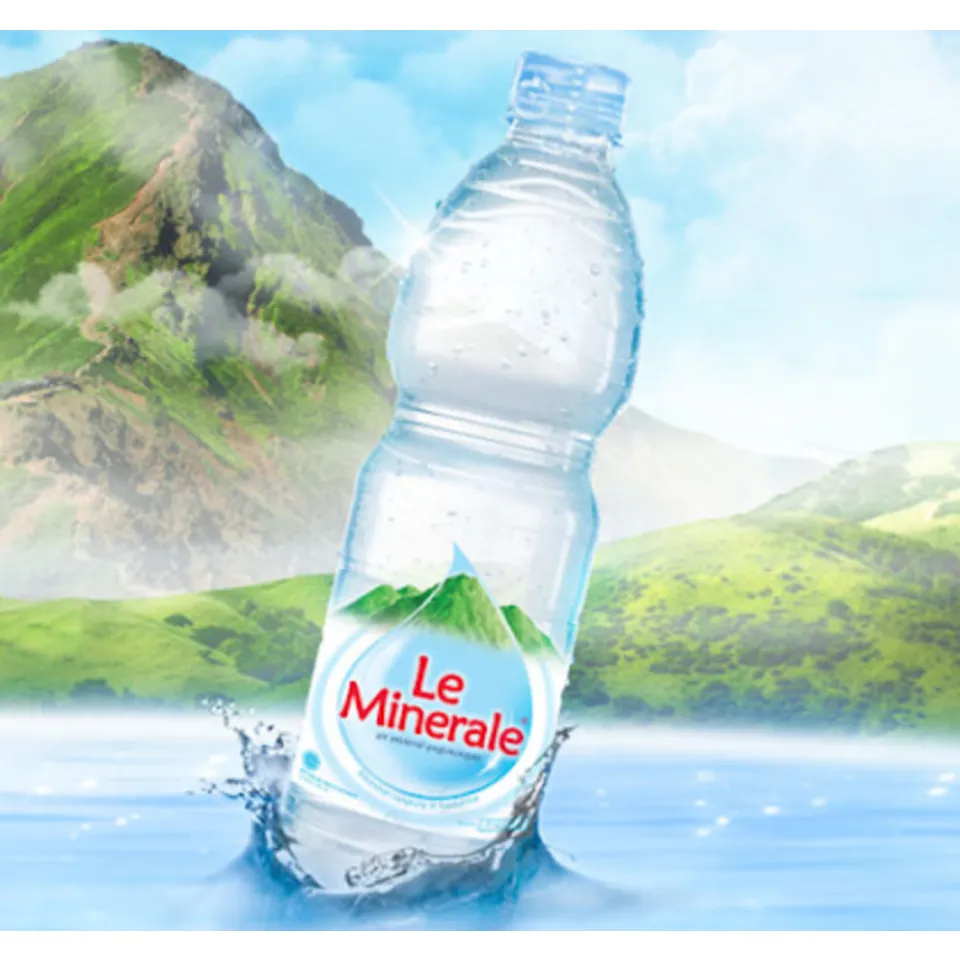 Le Minerale Air Minum Mineral Minuman Botol Kemasan 330ml 600ml dus karton isi 24 botol 1500ml dus karton isi 12 botol