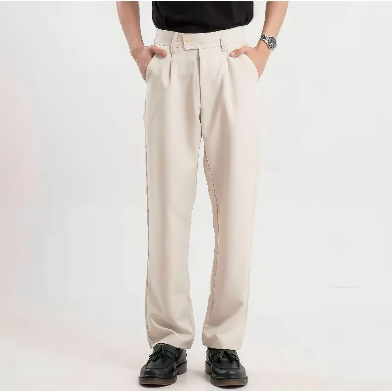 CELANA PANJANG PRIA FORMAL SEMIWOLL BASIC STRAIGHT