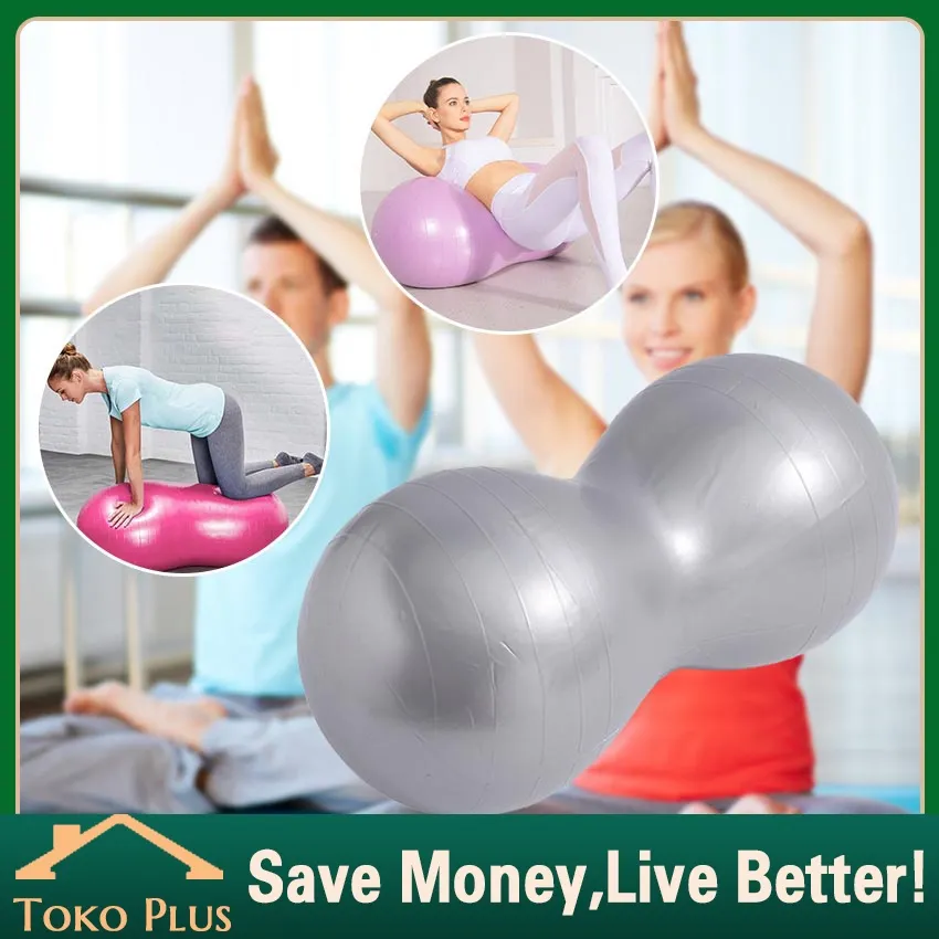 Bola Peanut Ball bola hamil Peanut GymBall Bola Yoga Pilates Bola Gym Yoga Ball Stability Ball Terapi Bola Peanut Ball Anti Burst