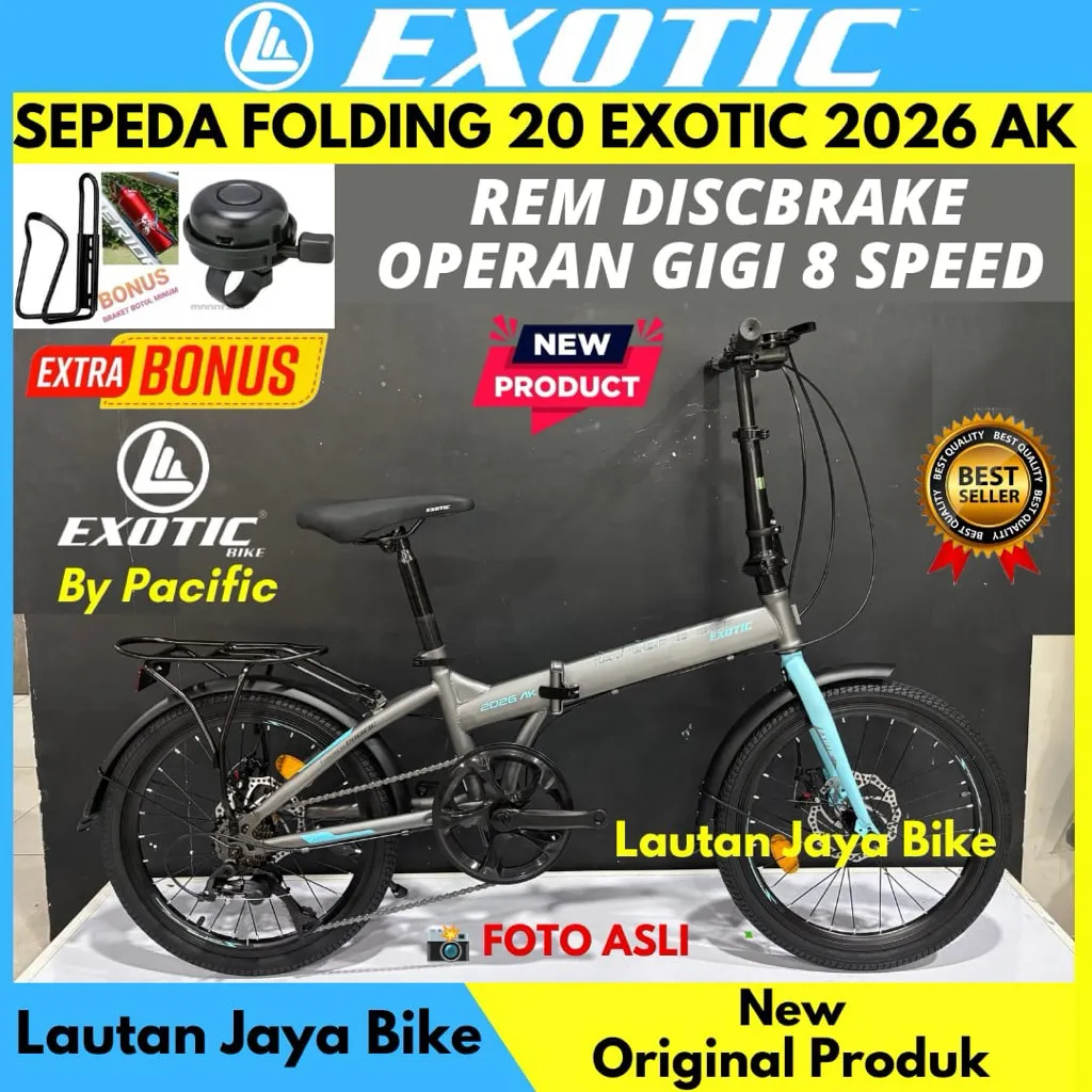 Sepeda Lipat 16 20 Exotic 2026 Ak Rem Discbrake Operangigi Terbaru
