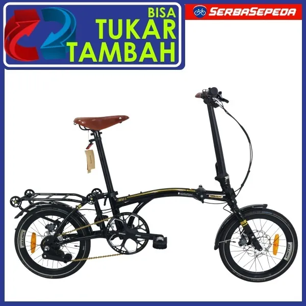 Sepeda Lipat - Sepeda United Trifold 11 Speed Gold Edition 16