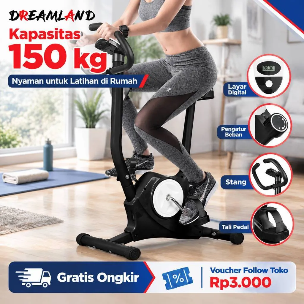 Sepeda Statis Spin Bike /Alat fitness spinning Bike / Sepeda statis