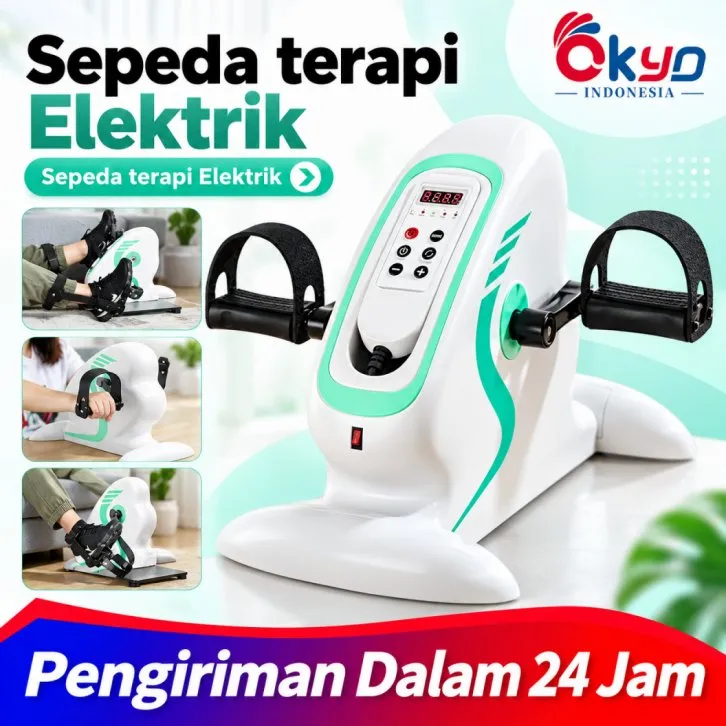 Mini Bike / Mini Elektrik Bike / Sepeda Statis Terapi - Fisioterapi Kaki & Tangan, Stroke, Manula, 100% Original